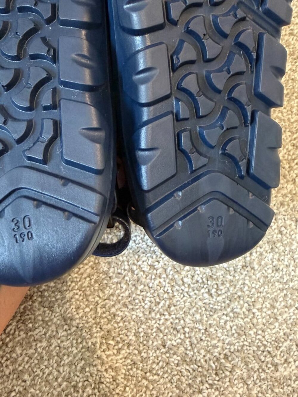 Birkenstock Kids Milano EVA Navy Waterproof Sandals EU 30 US Little Kid 12 - Picture 3 of 4